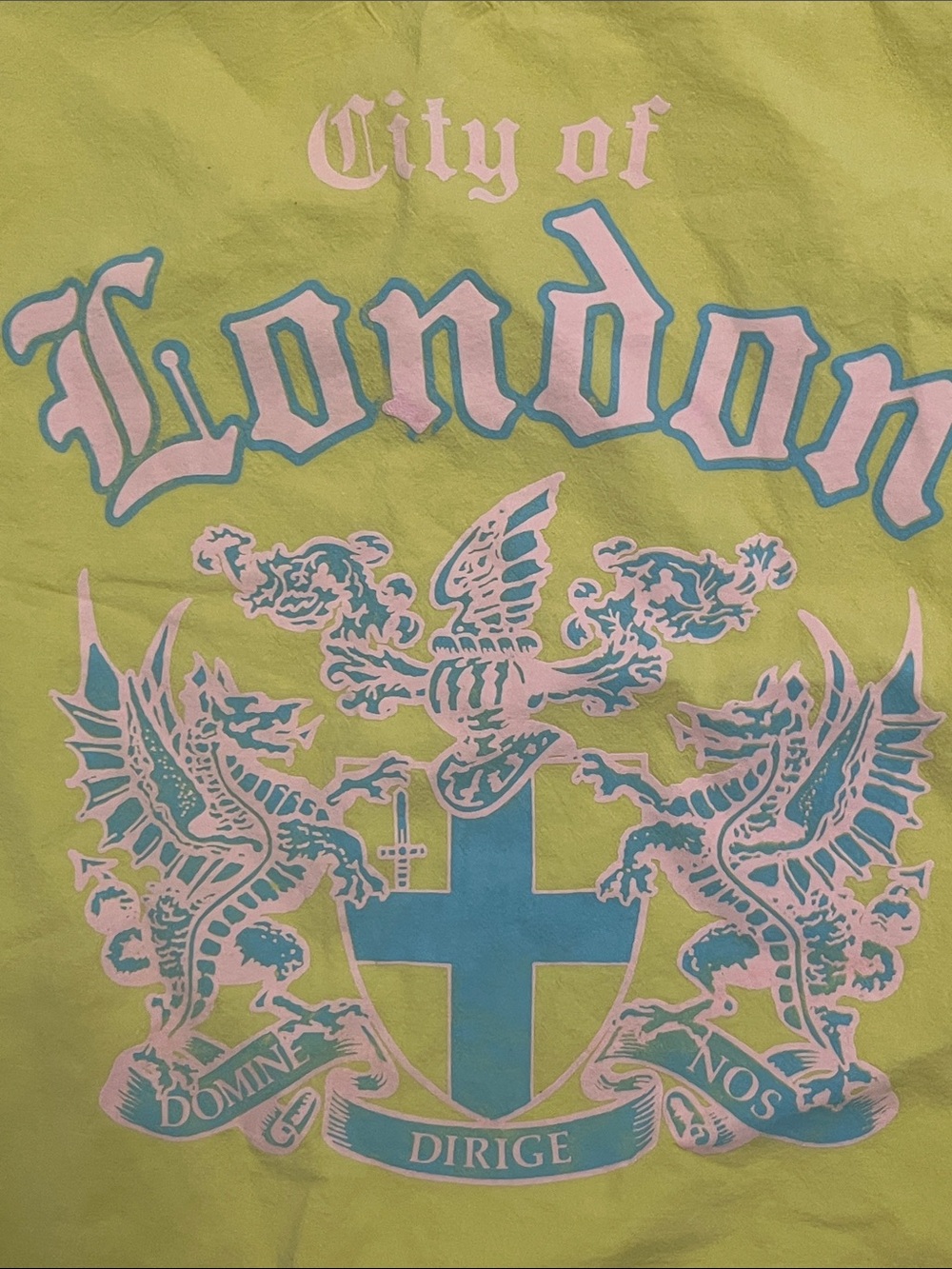 City of London Graphic Tee - Yellow Short Sleeve - Picture 3 of 11
